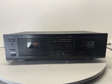 Yamaha KX-W262 Dual Cassette Tape Deck HiFi Stereo Auto Reverse Home Audio