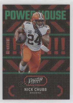 2023 Panini Prestige Power House Xtra Points Green 42/149 Nick Chubb #PH-10 2u3