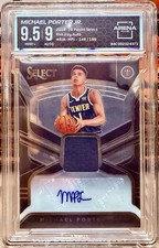 2018-19 Select Michael Porter Jr. Rookie Jersey Auto /199 ARENA CLUB 9.5