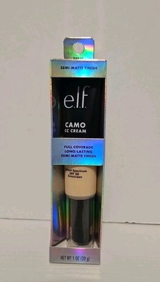 ELF Camo CC Cream #84910 Fair 120 N  Full Coverage Semi Matte Finish