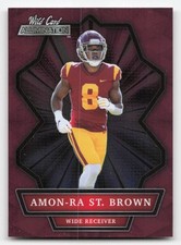 2021 Wild Card Alumination Amon-Ra St. Brown #ABC-68 for sale | eBay