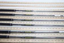 True Temper Dynamic Gold Mid 100 R300 33.75"-35.5" Iron Shaft Set Pulls 10073