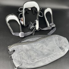 Black Diamond Primrose Women's Climbing Harness Size 6 w/ Mesh Storage Bag (HH)