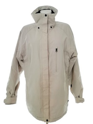 EVEREST Damen Jacke Gr. 40 Creme Langer Ärmel