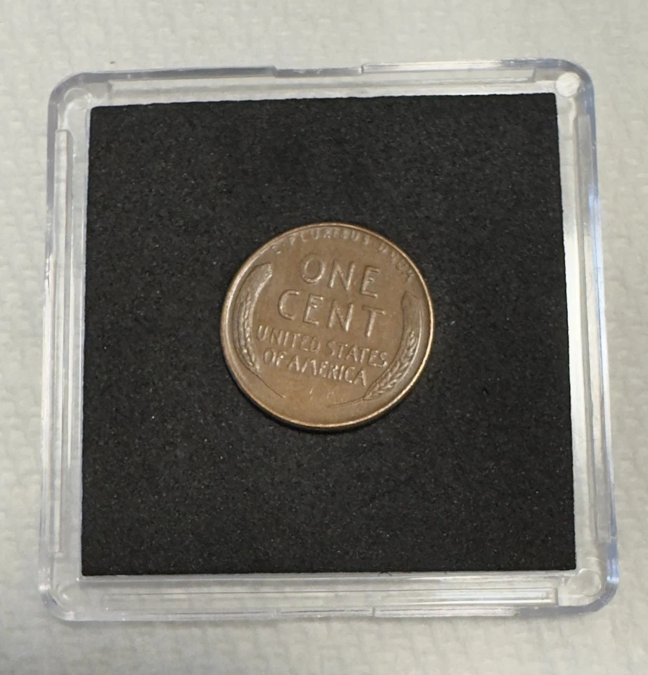 Raro 1958 Doble Troquel Anverso Lincoln Wheat Penny - Doble Ojos Doble Boca Foto 3 de 4