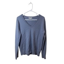 Vince Blue Cashmere V-Neck Sweater Women's Sz S Longsleeve Great Condition
