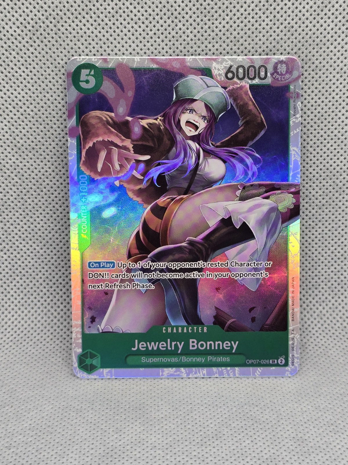 Jewelry Bonney (026) OP07-026 500 Years in the Future Foil