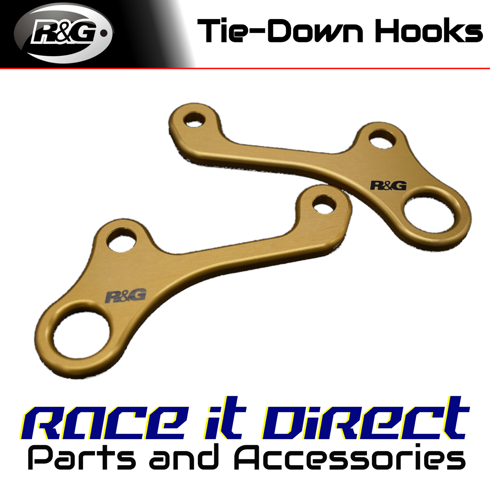 R&G - TH0018GO - Tie-Down Hooks