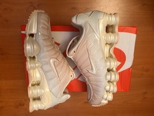 Women  s Nike Shox TL Size 6.5 White/Soft Pearl IH5075-219 New In Box