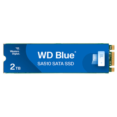 Western Digital 2TB WD Blue SA510 SATA SSD M.2 2280 - WDS200T3B0B-00C7C0