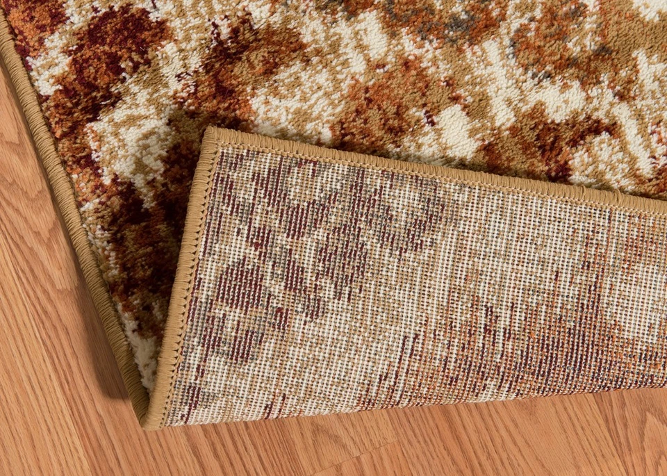 2x7 United Weavers Red Nature Print Curls Runner 3001-00236 - Aprx 1'10" x 7'2" - Image 2 of 3