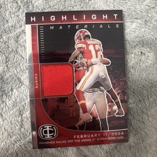 2025 Panini ICONS Patrick Mahomes Highlight Materials HM-4