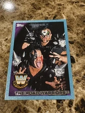 THE ROAD WARRIORS 2010 Topps WWE Blue /2010