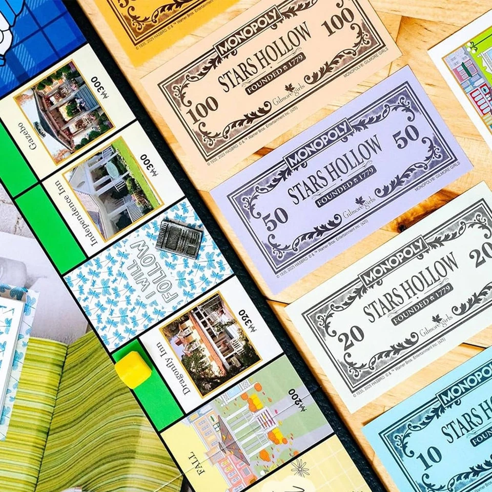 Monopoly: Gilmore Girls--Funny Card Game For Friends & Families Party Game Cards - Image 4 of 4