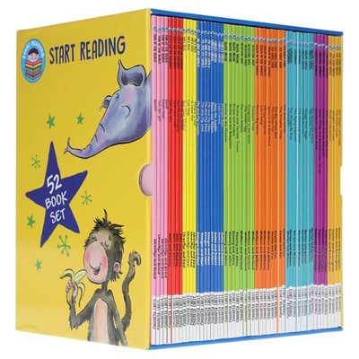 Start Reading 52 Books Collection Box Set Level 1 to 9 - Ages 5-7 - Paperback