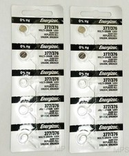ENERGIZER 377 376 WATCH BATTERY SR626SW SR626W Silver Oxide Battery 10-Pack NEW
