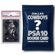 Dallas Cowboys PSA 10 Graded Rookie Card Mystery Pack