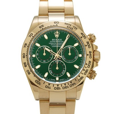 ROLEX Cosmograph Daytona 116508 green WATCH 688497