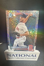 2025 Bowman Chrome -Prospects David Sandlin, David Sandlin Speckle ref /299 (RC)
