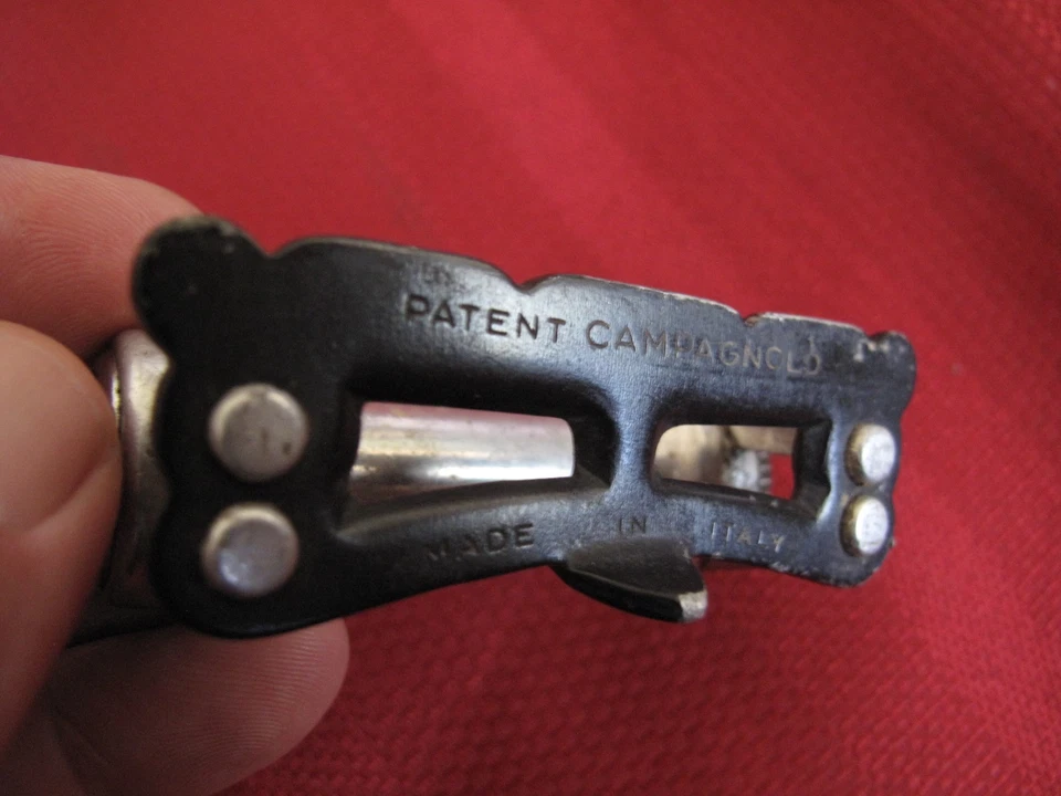 Pedales de bicicleta de carreras Campagnolo Pista Record Track de colección Foto 4 de 4