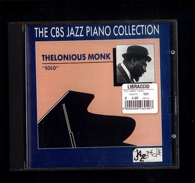 Thelonious Monk Solo CD The CBS Jazz Piano Collection ▓ - Imagen 1 de 2