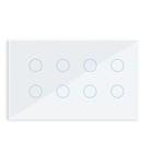 WIFI Smart Touch Light Wall Switch Interruptor Glass Panel Tuya Smart Life9153