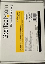 StarTech Dual Port PCIe Gigabit Ethernet PCIe Network Adapter ST2000PEXPSE PoE