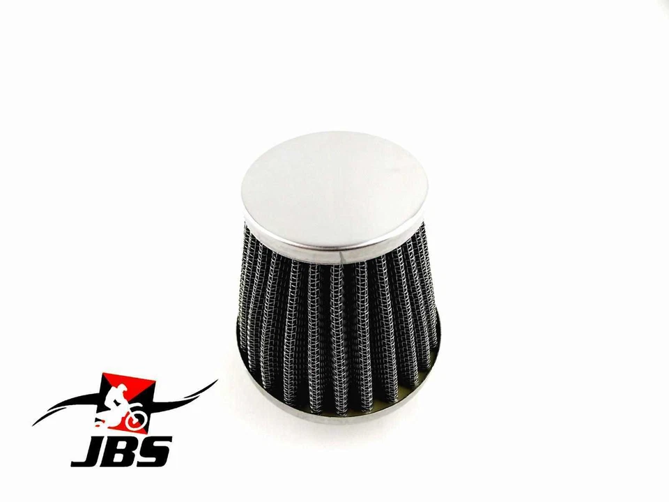 CONJUNTO DE 4 LIMPADORES DE FILTRO DE AR SUZUKI GS1100S 1983 JBS PERFORMANCE 54mm cromado pod - Imagem 3 de 3