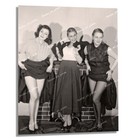 8x10 1950s 3 Pinup Girls Lifting Skirts Americana Exclusive Photo Print Vam007