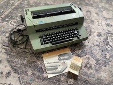 Vintage Green IBM Correcting Selectric II Electric Typewriter