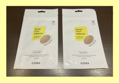 2 Packs- CosRx Master Patch Intensive Blemish Cover Patches- 18 in each pack