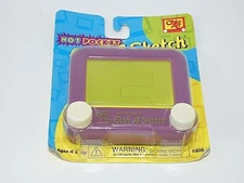Ohio Art Hot Pocket Purple White Etch A Sketch 2002 Retro Toy #516 New Vintage
