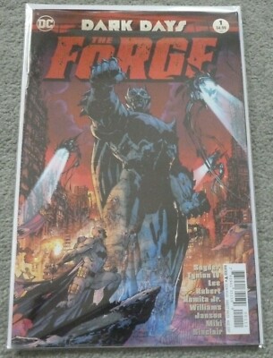 DARK DAYS ''THE FORGE'' #1/ONE SHOT..DC 2017 FOIL 1ST PRINT..VFN+..BATMAN
