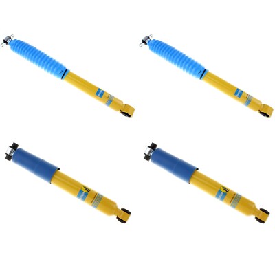 Bilstein Front Rear B6 4600 Suspension Shock Absorbers for 88-99 Chevy GMC K1500