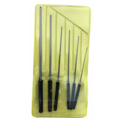 Boley Smoothing Broaches Assortment 6 pcs in Pack, Boley Germany Watchmaker Tool