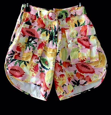 knee length dresses for ladies Farm Rio Women's Delicate Fruit Garden Mini Dress  Saint Bernard