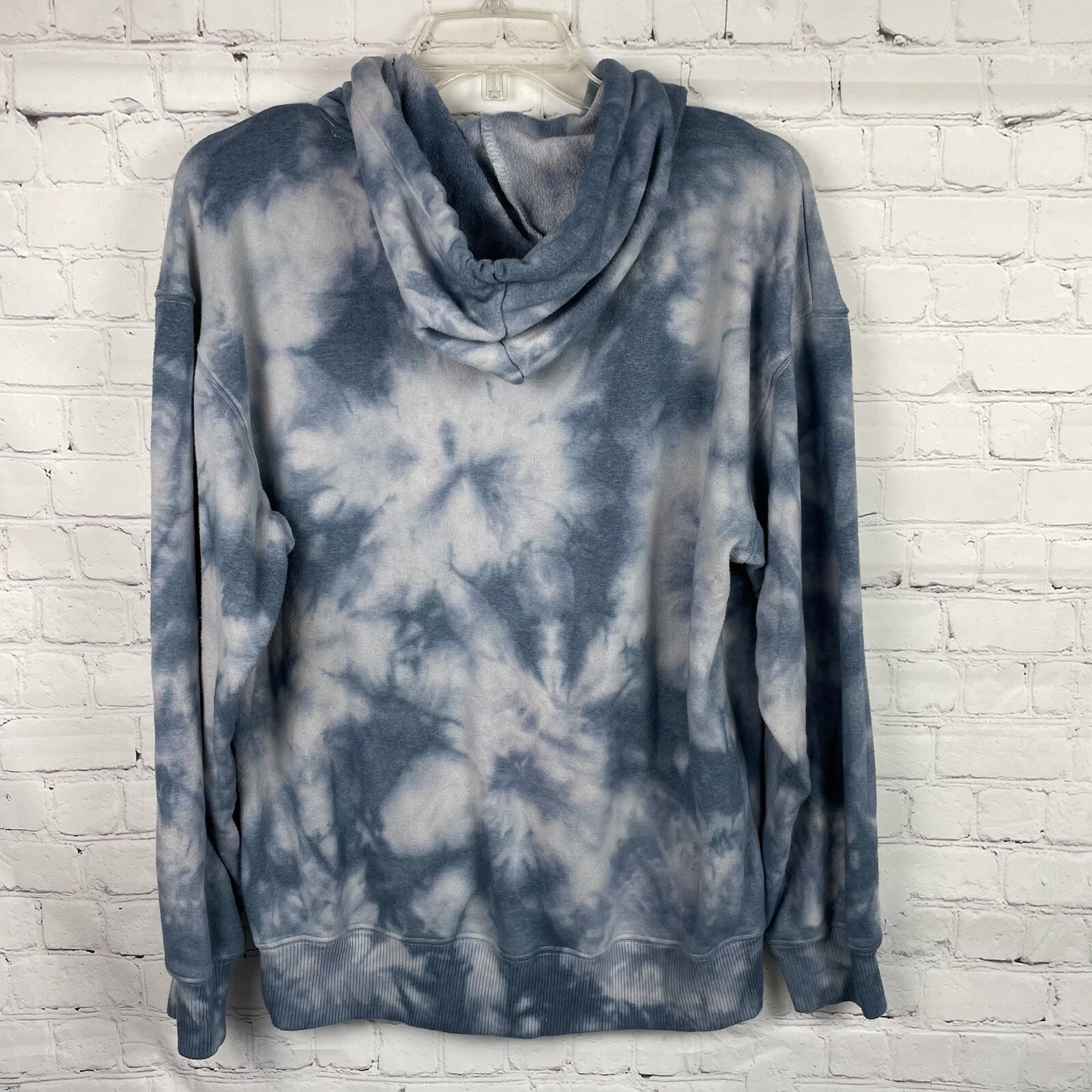 UNDERCOVER Felpa con cappuccio Victoria's Secret blu grigio tinta unita taglia S