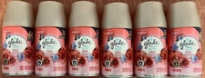 6 Glade Automatic Spray Refills Air Freshener Rose and Bloom Violet 6.2 oz