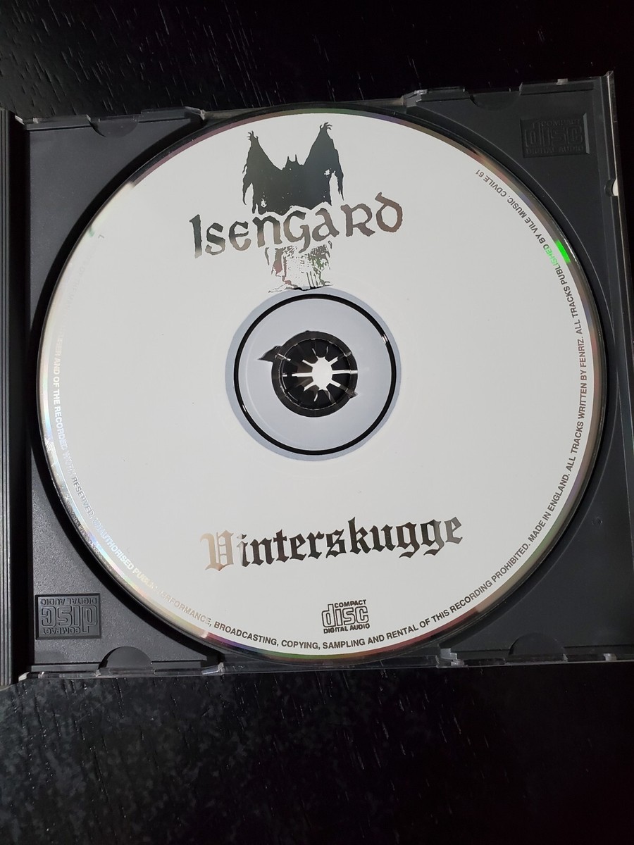 Isengard Vinterskugge Black Metal CD Peaceville 1995 Reissue Isengard Vinterskugge Black Metal CD Peaceville 1995 Reissue