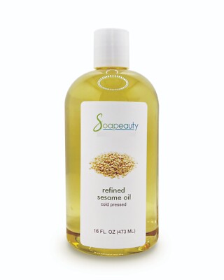 Sesame Oil Refined 100% Pure & Natural Cold Pressed Various Sizes