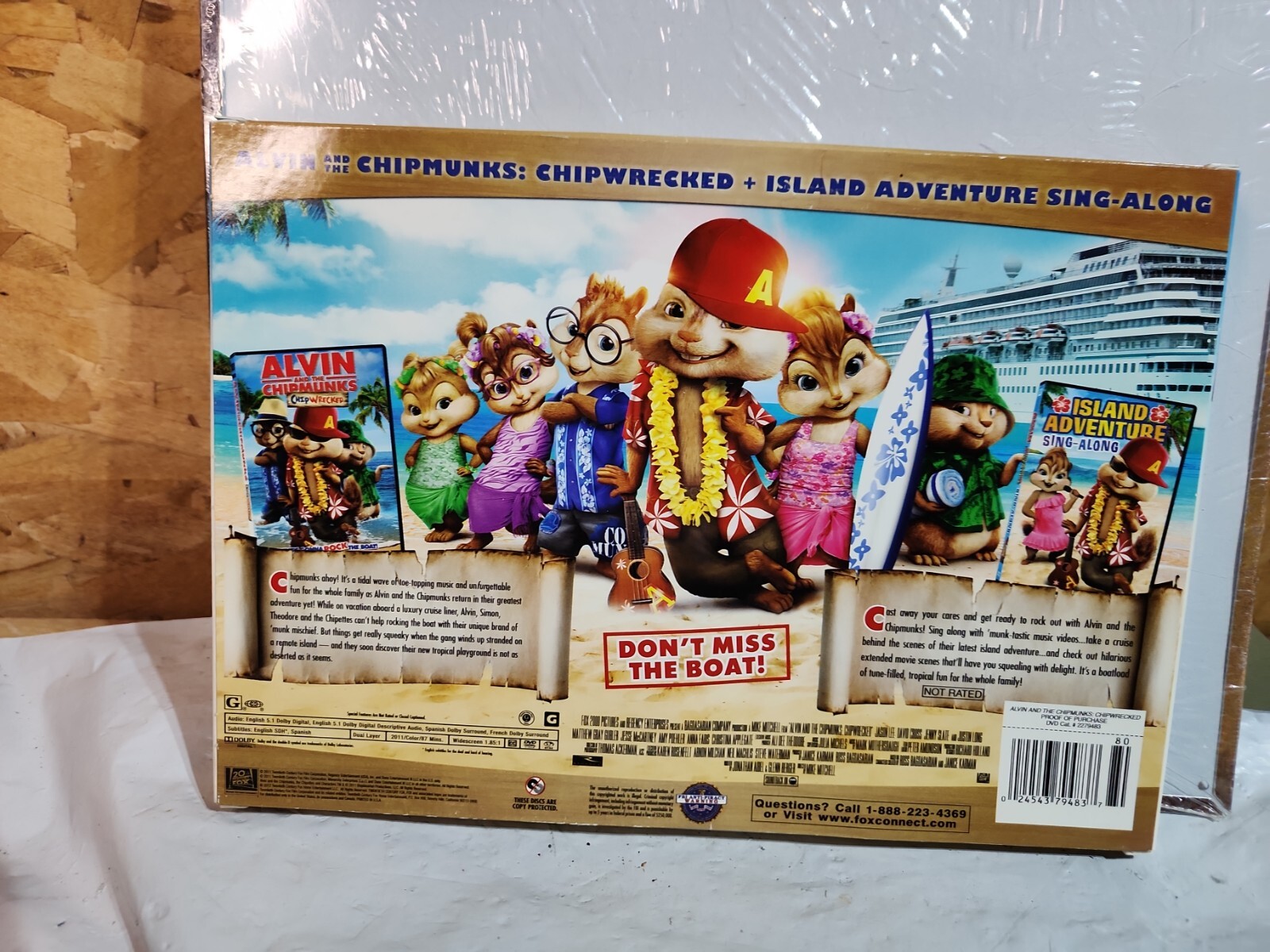 Alvin & the Chipmunks: Chipwrecked Island Adventure Sing Along DOUBLE