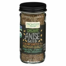 Organic Anise Seed Whole 1.5 Oz By Frontier Herb