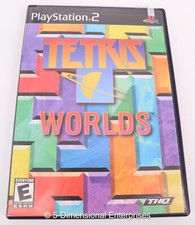 TETRIS WORLDS (Sony PlayStation 2, PS2, 2002) Game Cleaned Disc Complete CIB