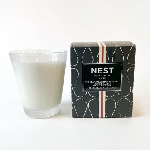 Vanilla Orchid & Almond Scented 8.1 oz Candle by Nest NIB Retails for 48 eBay