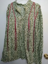 Native American Style Ribbon Shirt XXXL size