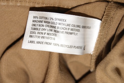 goodfellow & co Men's 34x30 Slim Straight Fit Adaptive Chino Pants - Picture 7 of 10