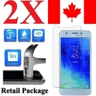 (2 PACK) Premium Screen Protector Cover for Samsung Galaxy J3 2018 2016 Prime