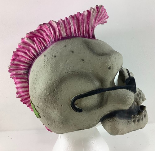 Vintage Goosebumps Curly the Skeleton Halloween Mask Cosplay
