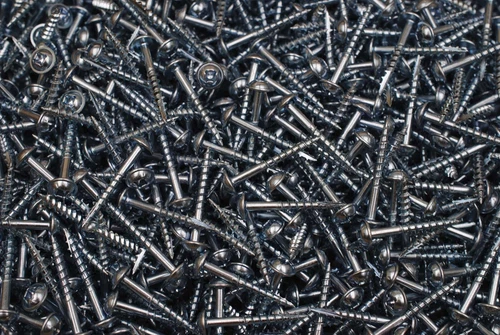 (700) Combo Drive Washer Head 8 x 1-1/4 Pocket Hole Type 17 Coarse Wood Screw #8