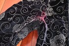 Scott Mcclintock Vintage Black Velvet Gold Glitter Victorian Retro Jacket Sz 4 — photo 5
